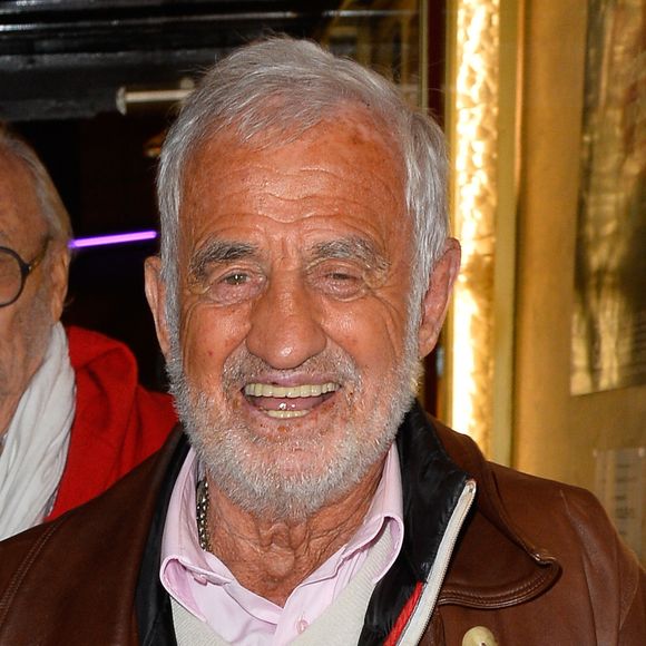 Jean-Paul Belmondo au théâtre de la Gaîté-Montparnasse à Paris le 8 novembre 2016. 

© Coadic Guirec/Bestimage