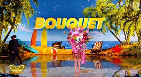 Le Bouquet dans mask Singer 9 - capture d'écran TF1