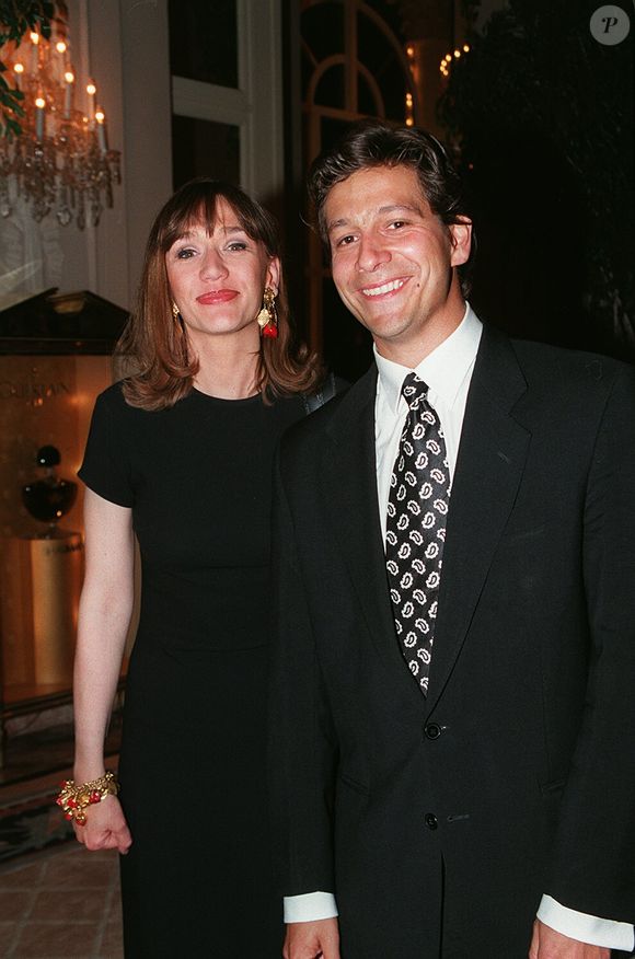 Virginie Lemoine et Laurent Gerra lors du Festival de cinéma de Deauville en 1996
©ANGELI-RINDOFF / BESTIMAGE