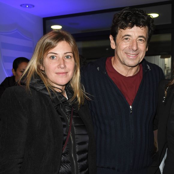 Exclusif - Amanda Sthers et Patrick Bruel en backstage lors du premier jour du concert de Patrick Bruel lors de sa tournée "Ce soir on sort…", à Paris La Défense Arena, le 6 décembre 2019. 

Photo : Coadic Guirec / Bestimage