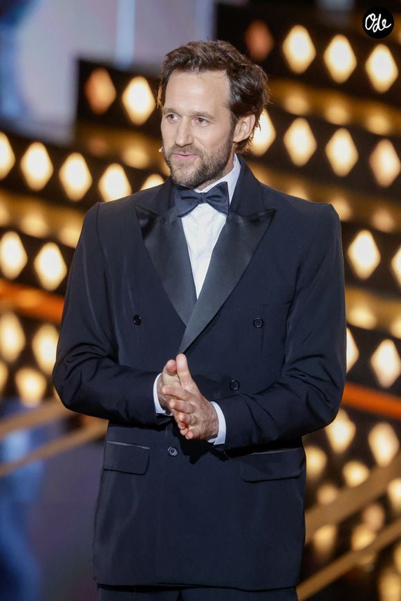 Benjamin Lavernhe (broche de la Maison Chaumet) lors de la 51ème cérémonie des César à l'Olympia à Paris, France, le 26 février 2025 © Borde-Jacovides/Bestimage