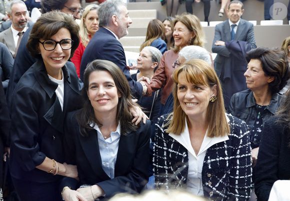 Rachida Dati, Charlotte Casiraghi, guest - Ouverture du Festival du Livre de Paris 2025 au Grand Palais à Paris le 10 avril 2025. Le Maroc est l'invité d'honneur du Festival du Livre de Paris 2025, qui fête son retour au Grand Palais. © Marc Ausset-Lacroix/Bestimage