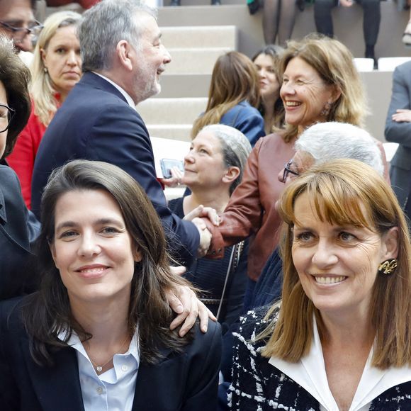 Rachida Dati, Charlotte Casiraghi, guest - Ouverture du Festival du Livre de Paris 2025 au Grand Palais à Paris le 10 avril 2025. Le Maroc est l'invité d'honneur du Festival du Livre de Paris 2025, qui fête son retour au Grand Palais. © Marc Ausset-Lacroix/Bestimage