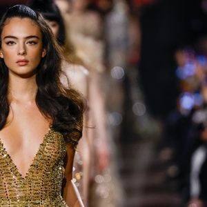 Deva Cassel - Défilé Elie Saab, Collection Haute Couture Printemps/Eté 2026 lors de la Fashion Week de Paris (PFW) au Musée Rodin, à Paris, France, le 28 janvier 2026. © Bestimage