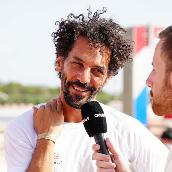 Exclusif - Tomer Sisley lors du marathon Karting Jules Bianchi (jour 2) au circuit Paul Ricard au Castellet, France, le 7 septembre 2024. © Anne-Sophie Guebey via Bestimage