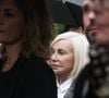 Mais Stéphane est-il son amoureux ? Même Michèle Torr a du mal à répondre à la question : "Je ne sais pas comment qualifier la relation, elle est teintée d’une affection profonde, presque maternelle"
Exclusif - Michèle Torr - Obsèques de Claude Barzotti à Court-Saint-Etienne en Belgique. Le 1er juillet 2023