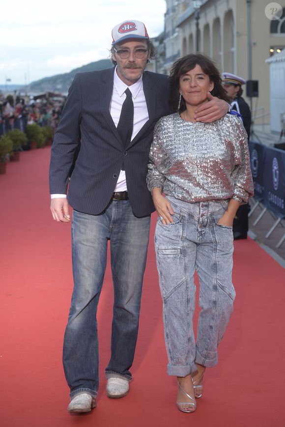 Philippe Rebbot, Romane Bohringer  à la cérémonie de clôture du 33ème Festival du Film Romantique de Cabourg, le 15 juin 2019. © Giancarlo Gorassini/Bestimage
