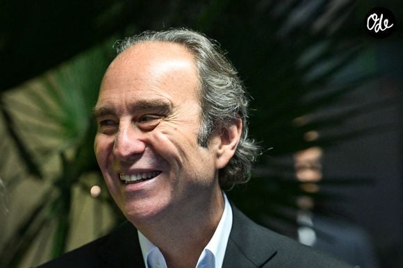 Xavier Niel, fondateur du groupe Iliad, assiste à la principale conférence européenne sur l'intelligence artificielle, ai-PULSE, qui s'est tenue à la Station F à Paris le 7 novembre 2024. Photo : Firas Abdullah/ABACAPRESS.COM