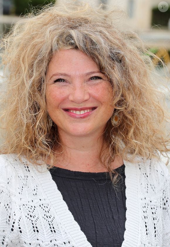 Cécile Bois - Photocall du film "Signalements" lors de la 26ème Edition du Festival de la Fiction de La Rochelle. Le 11 septembre 2024
© Patrick Bernard / Bestimage