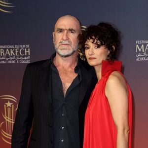 Eric Cantona et sa femme Rachida Brakni - 21ème Festival du film de Marrakech au Maroc. © Dominique Jacovides/Bestimage