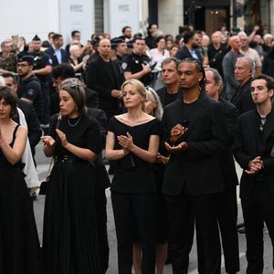 Thierry Ardisson est décédé à l'âge de 76 ans, des suites d’un cancer du foie.

Ninon Ardisson, Manon Ardisson, Audrey Crespo-Mara, Sékou Mara et Gaston Ardisson assistant aux funérailles de Thierry Ardisson à l'église Saint Roch à Paris. Photo by Eliot Blondet/ABACAPRESS.COM
