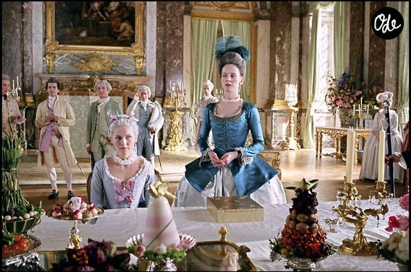 Kirsten Dunst sur le tournage de "Marie-Antoinette". Agence/BestImage