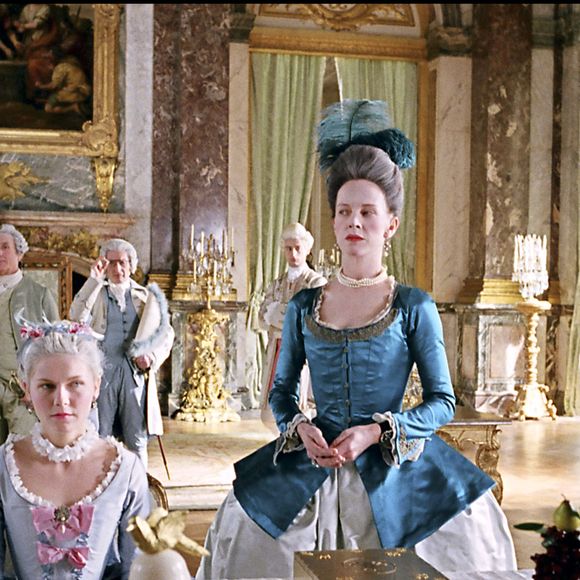 Kirsten Dunst sur le tournage de "Marie-Antoinette". Agence/BestImage