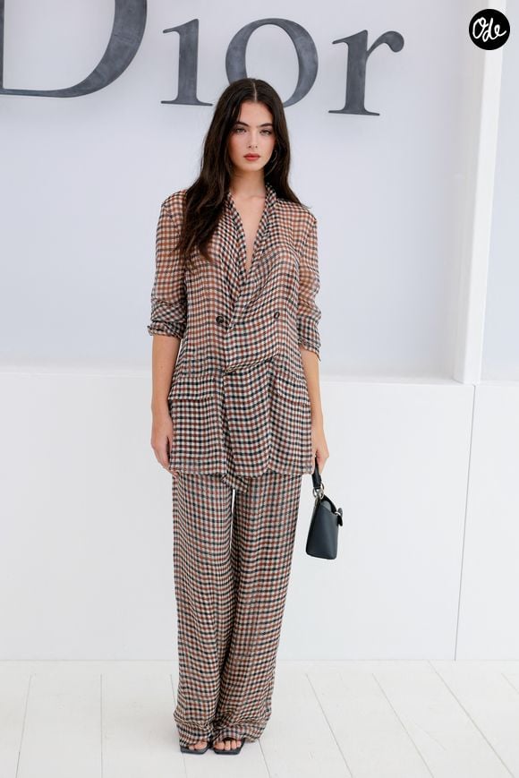 Deva Cassel au photocall du défilé Christian Dior Collection Femme Prêt-à-Porter Printemps/Eté 2027 lors de la Fashion Week de Paris, au Jardin des Tuileries, à Paris, le 29 septembre 2026. 

© Olivier Borde/Bestimage