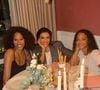 Eva Longoria, Christina Milian et Cindy Bruna se sont retrouvées à Paris pour une soirée au Giusé Trattoria, après avoir déjà été vues ensemble au Café Charlot.

Cindy Bruna, Eva Longoria et Christina Milian au restaurant à Paris.
