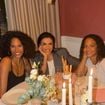 Au 125, rue du Faubourg Saint-Honoré à Paris, Eva Longoria et Christina Milian se régalent dans ce restaurant branché