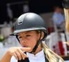 En lice pour la Kids Cup L'Envol, la fille du mannequin et Nicolas Sarkozy a pu briller à l'occasion de cette 11e édition.
Laurie Lagrange, Giulia Sarkozy lors de la coupe Kids Cup L'Envol lors du Longines Paris Eiffel Jumping le 20 juin 2025
© Perusseau / Veeren / Bestimage
