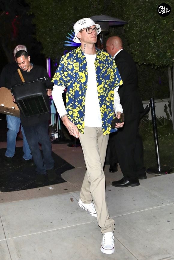 Presley Gerber était dans un centre de désintoxication lorsque celui-ci a été retrouvé mort.

Los Angeles, Californie – Presley Gerber quitte la soirée d’Halloween de Casamigos, organisée par son père, Rande Gerber, à Los Angeles, en présence de nombreuses célébrités.