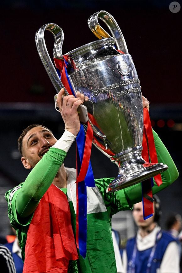 Gianluigi Donnarumma - Le PSG remporte la Ligue Des Champions 2025, pour la première fois de son histoire, face à l'Inter Milan (5-0) à l'Allianz Arena de Munich, le 31 mai 2025.Image Sport/PsnewZ/Bestimage