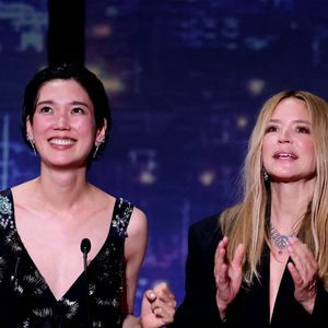 Tao Okamoto, Virginie Efira (Prix d'interprétation Féminine) - Photocall des lauréats des palmes du 79ème Festival International du Film de Cannes. Le 23 mai 2026 © Jacovides-Moreau / Bestimage