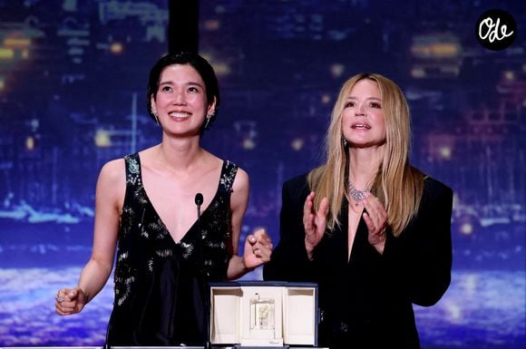 Tao Okamoto, Virginie Efira (Prix d'interprétation Féminine) - Photocall des lauréats des palmes du 79ème Festival International du Film de Cannes. Le 23 mai 2026 © Jacovides-Moreau / Bestimage