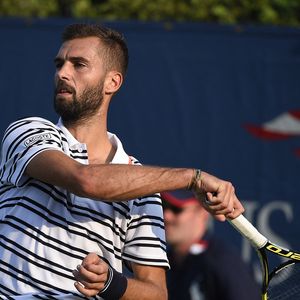 Benoit Paire de France lors de son match du deuxième tour à l'US Open 2015 au USTA Billie Jean King National Tennis Center dans le quartier Flushing de l'arrondissement Queens de New York City, NY, USA le 2 septembre 2015. Photo par Corinne Dubreuil/ABACAPRESS.COM