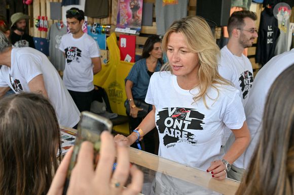 Sarah Poniatowski lors du festival Solidays sur l'Hippodrome de Longchamp à Paris le 26 juin 2022. © Lionel Urman / Panoramic / Bestimage