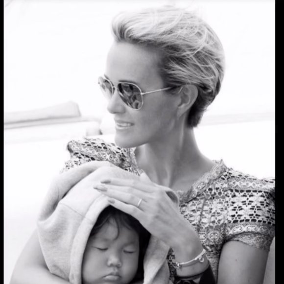 Capture d'écran de la story Instagram de Læticia Hallyday.