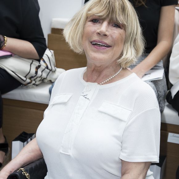 Marianne Faithfull - Photocall du 2ème défilé de mode Haute-Couture automne-hiver 2016/2017 "Chanel" à Paris. Le 5 Juillet 2016.  © Olivier Borde / Bestimage