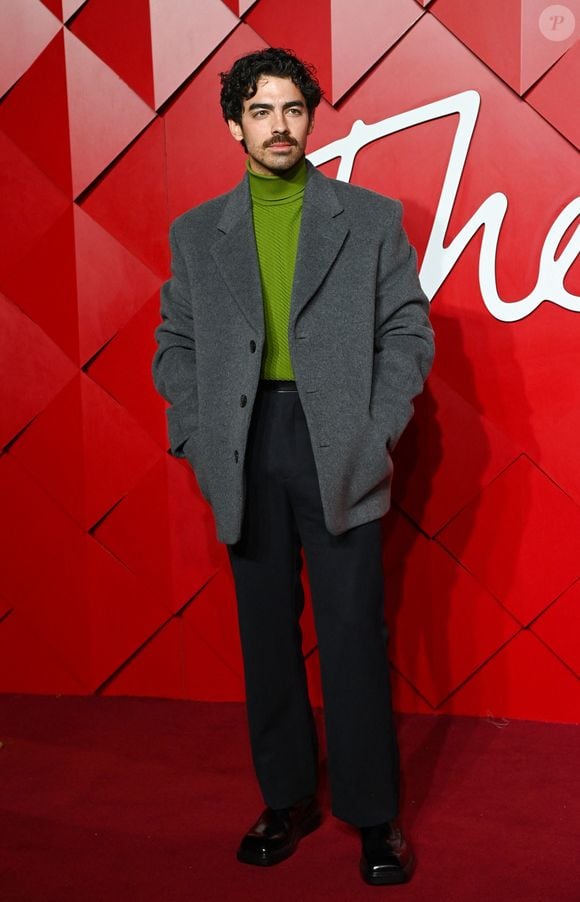 Joe Jonas aux British Fashion Awards 2024 au Royal Albert Hall, à Londres, le 2 décembre 2024.