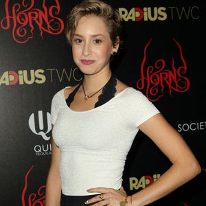 Jazmin Grimaldi lors de la première de Horns à New York City, NY, États-Unis, le 27 octobre 2014. Photo par Aurora Rose/Startraks/ABACAPRESS.COM