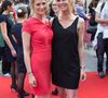 C8 a disparu en mars
Élodie Ageron et Sandrine Arcizet (les animaux de la 8) - Arrivées à la soirée de cérémonie des Gold prix de la TNT au Théâtre Bobino à Paris . © Agence/Bestimage