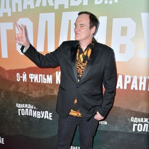 Quentin Tarantino lors de la première du film "Once Upon a Time… in Hollywood" à Moscou, Russie, le 7 août 2019.

©Backgrid UK/ Bestimage