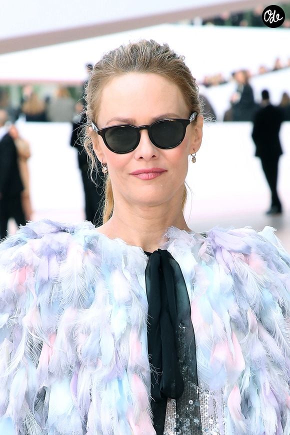 Vanessa Paradis - Célébrités au défilé de mode Chanel, collection Haute Couture Printemps / Été 2025, dans le cadre de la Fashion Week de Paris, en France, le 27 janvier 2025. 

© Bertrand Rindoff / Bestimage