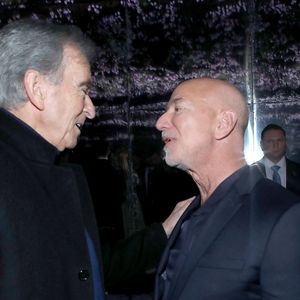 Bernard Arnault et Jeff Bezos - Défilé de Mode Christian Dior - Front Row, Collection Haute Couture Printemps/Été 2026, dans le cadre de la Fashion Week de Paris, France, le 26 Janvier 2026.
© Bertrand Rindoff / Bestimage