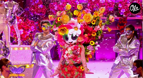 Le Bouquet dans Mask Singer - capture d'écran TF1