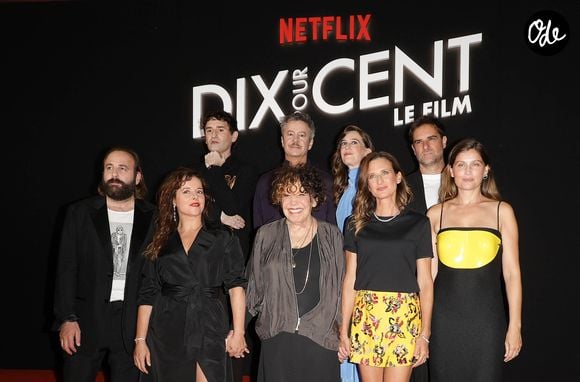 Ce jeudi 10 septembre 2026, Netflix met en ligne "Dix pour cent", un film réalisé par Émilie Noblet et tiré de la série française à succès. L'occasion pour les fans de la première heure de retrouver un casting cinq étoiles dont Camille Cottin.

Laure Calamy, Camille Cottin, Liliane Rovere, Gregory Montel, Laetitia Casta, Fanny Sidney, Thibault de Montalembert, Nicolas Maury et Vincent Macaigne à l'avant-première du film "Dix pour cent" à l'Olympia à Paris le 8 septembre 2026. 

© Coadic Guirec