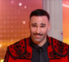 L'ancien footballeur a obtenu d'excellentes notes après son paso doble
Adil Rami et ses jumeaux dans "Danse avec les stars", capture d'écran TF1. Le 11 avril 2025.