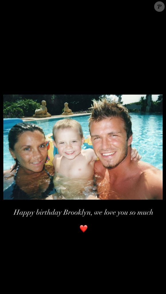 Victoria Beckham a célébré le 27ème anniversaire de son fils aîné Brooklyn.
Instagram