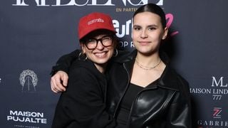 Lucie Bernardoni pose avec sa fille Lily Angelina : le duo complice lors d'une soirée avec des candidats de la Star Academy 2024