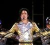 Michael Jackson a marqué l'histoire de la musique. 

Michael Jackson en concert à Londres au Don Valley Stadium pour le World History Tour. 

ALPHA AGENCY / BESTIMAGE