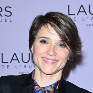 Elle s'inspire notamment des habitudes de consommation de son fils adolescent pour capter l'attention des nouvelles générations.
Mélanie Taravant - 28ème cérémonie des Lauriers de l'Audiovisuel au théâtre Marigny à Paris le 20 février 2023. © Coadic Guirec/Bestimage
