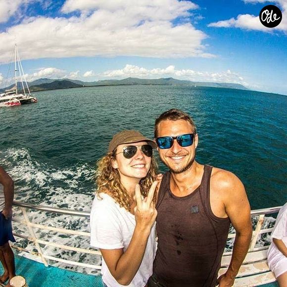 Freddy, l'ancien candidat de "Koh-Lanta", et sa compagne Morgane sur Instagram.