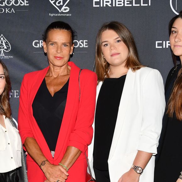 Exclusif - La princesse Stéphanie de Monaco et sa fille Camille Gottlieb durant la présentation officielle de l'association Be Safe dont la présidente est Camille Gottlieb au MK sur le port de Monaco le 10 novembre 2018.

© Bruno Bebert / Bestimage