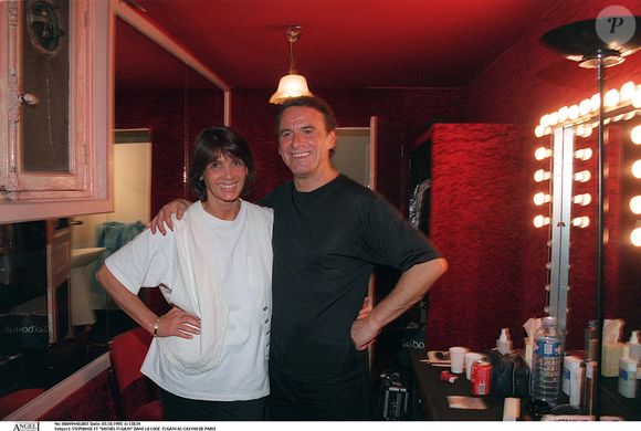 Michel et Stéphanie Fugain dans la loge Fugain au Casino de Paris pour "Plan américain"

© MAX COLIN / BESTIMAGE