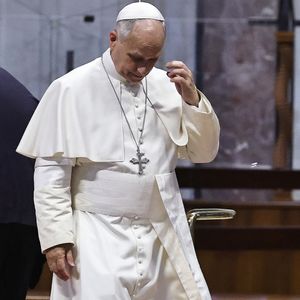 Le pape Léon XIV lors de l'audience générale hebdomadaire à la basilique Saint-Pierre au Vatican, le 26 août 2026. © Evandro Inetti/ZUMA Press Wire/Bestimage