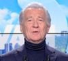 William Leymergie aux commandes d'un nouveau numéro de "William à midi" sur C8 ce lundi 24 février 2025 (Capture d'écran).