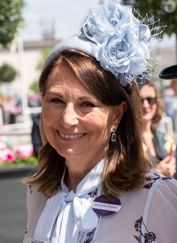 Carole Middleton - La famille royale d'Angleterre aux courses hippiques "Royal Ascot 2024" à Ascot. Le 19 juin 2024

Photo : GOFF INF / BESTIMAGE
