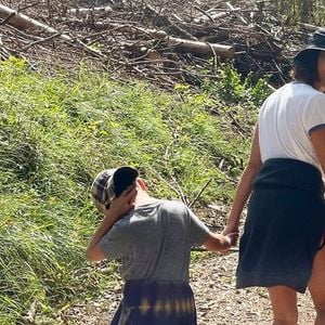 Alessandra Sublet et ses enfants Charlie et Alphonse sur Instagram.