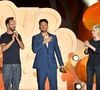 Le gala réunit des humoristes confirmés et de nombreux talents de la nouvelle génération.

Nash, Jarry, Kev Adams, Chantal Ladesou et Nikos Aliagas durant l'enregistrement de la première soirée de "L'humour à la plage" pour la 3ème édition du festival de Juan les Pins à la pinède Gould le 26 juin 2026.  © Bebert-Tribeca/Bestimage